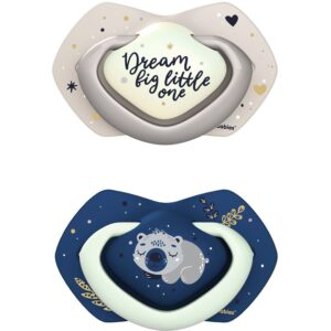 Canpol babies Light Touch Sleepy Koala suzetă 18m+ Blue 2 buc-Țena
