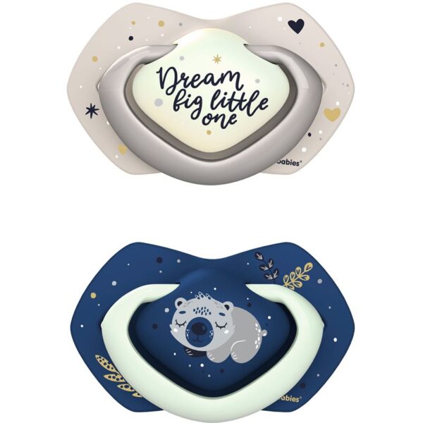 Canpol babies Light Touch Sleepy Koala suzetă 18m+ Blue 2 buc-Țena