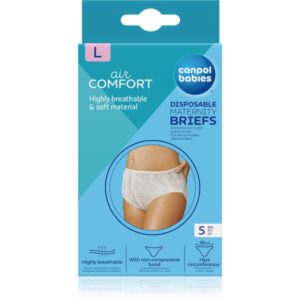 Canpol babies Maternity Briefs chiloți postnatali mărime L 5 buc-ro