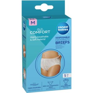 Canpol babies Maternity Briefs chiloți postnatali mărime M 5 buc-ro