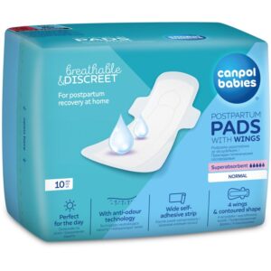 Canpol babies Postpartum Pads With Wings absorbante postnatale ziua 10 buc-ro