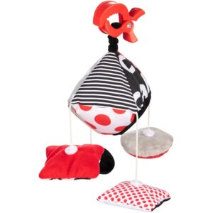 Canpol babies Sensory jucărie suspendabilă contrastantă cu clips 0m+ 1 buc-ro