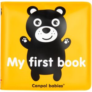Canpol babies Soft Playbook carte educativă contrastantă cu fluierătoare 1 buc-Țena