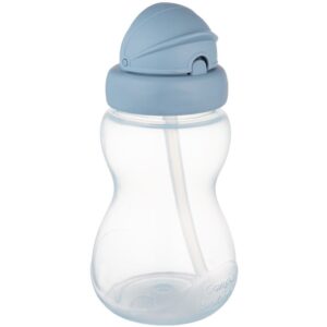 Canpol babies Sport Cup biberon pentru copii cu pai 12m+ Blue 270 ml-ro