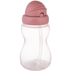 Canpol babies Sport Cup biberon pentru copii cu pai 12m+ Pink 270 ml-ro