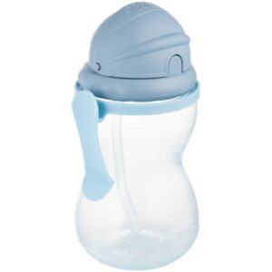 Canpol babies Sport Cup sticlă pentru sport cu pai Blue 12m+ 370 ml-ro