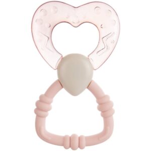 Canpol babies Teethers Water jucărie pentru dentiție cu zornăitoare 3m+ Pink 1 buc-ro