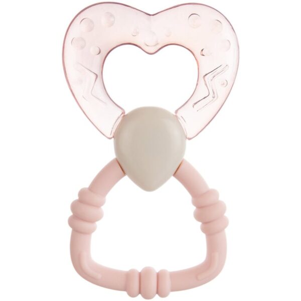 Canpol babies Teethers Water jucărie pentru dentiție cu zornăitoare 3m+ Pink 1 buc-ro
