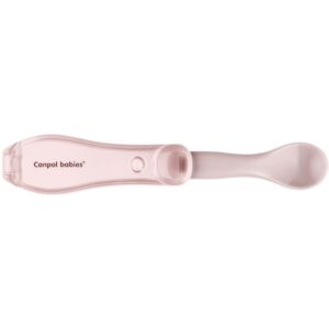 Canpol babies Travel Spoon linguriță pliantă pentru călătorie Pink 1 buc-ro