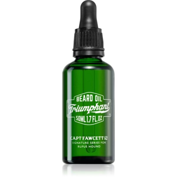 Captain Fawcett Beard Oil Rufus Hound's Triumphant ulei pentru barba pentru bărbați 50 ml-ro