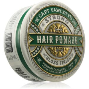 Captain Fawcett Hair Pomade Strong Gloss Finish alifie pentru par pentru barbati 100 g-Țena
