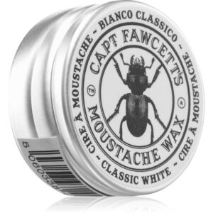 Captain Fawcett Moustache Wax Bianco Classico ceara pentru mustata 15 ml-Țena