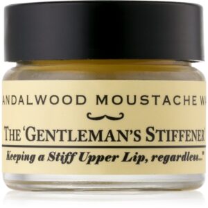 Captain Fawcett Moustache Wax The Gentleman's Stiffener ceara pentru mustata Sandalwood 15 ml-Țena