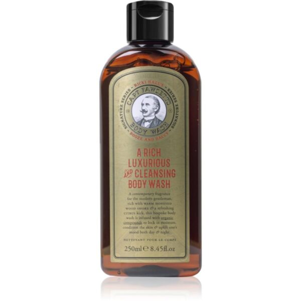 Captain Fawcett Ricki Hall´s Gel de duș energizant pentru barbati Booze & Baccy 250 ml-ro