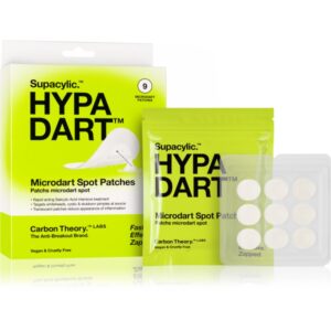 Carbon Theory Hypa Dart Microdart Spot Patches plasturi pentru piele problematică impotriva acneei 9 buc-Țena