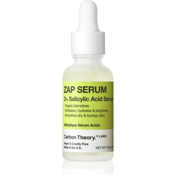 Carbon Theory Salicylic Acid Zap Serum ser cu acid salicilic 30 ml-Țena