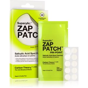 Carbon Theory Zap Patch Pin Point plasturi pentru piele problematică impotriva acneei 40 buc-Țena