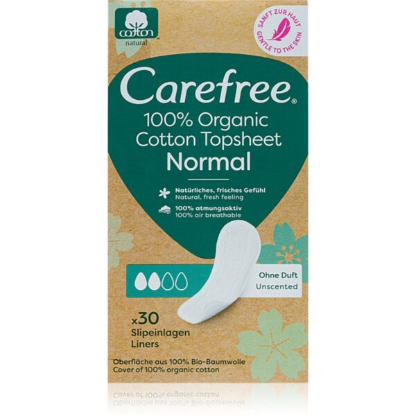 Carefree Organic Cotton Normal absorbante 30 buc-ro