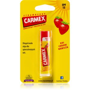 Carmex Strawberry balsam pentru buze cu efect hidratant SPF 15 4.25 g-ro