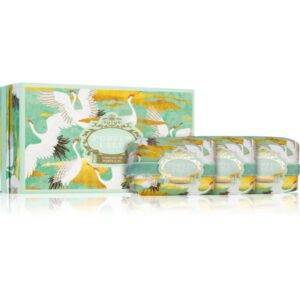 Castelbel Portus Cale White Crane săpun solid set cadou 3x150 g-Țena