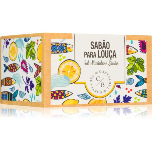Castelbel Sardine Sea Salt & Lemon produs pentru spălarea vaselor 150 g-Țena