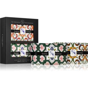 Castelbel Tile Santal Tonka + Green Sencha săpun solid set cadou-Țena