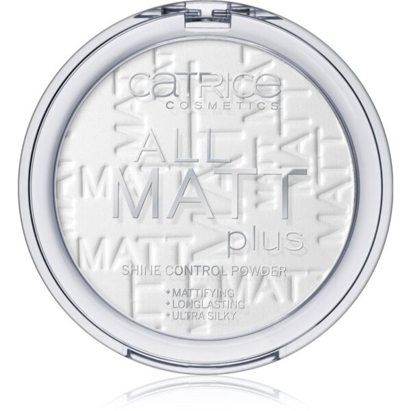 Catrice All Matt Plus pudra matuire culoare 001 Universal 10 g-Țena