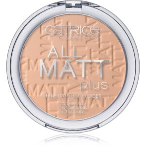 Catrice All Matt Plus pudra matuire culoare 025 Sand Beige 10 g-ro