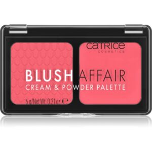 Catrice Blush Affair fard de obraz in doua culori culoare 010 Stunning Strawberry 6 g-ro