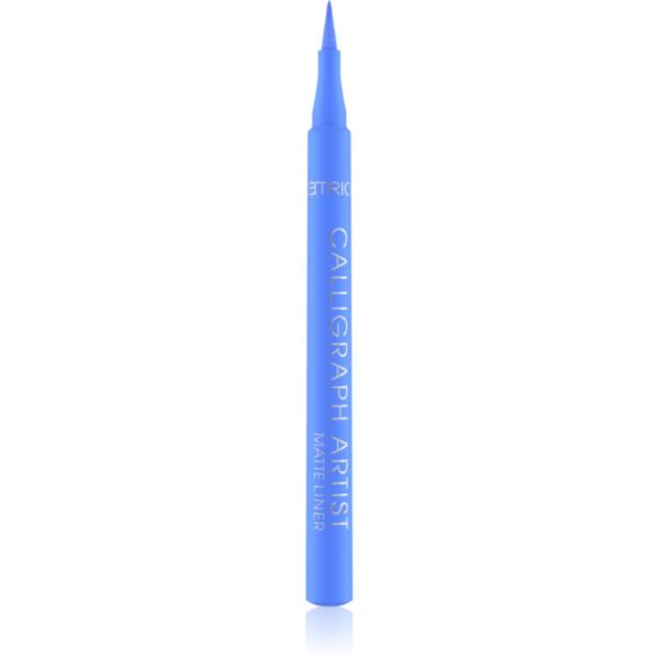Catrice Calligraph Artist Matte tuș de ochi tip cariocă cu efect matifiant culoare 020 · Ocean Flirt 1