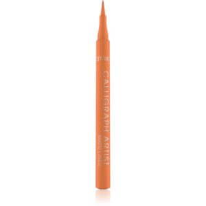 Catrice Calligraph Artist Matte tuș de ochi tip cariocă cu efect matifiant culoare 050 · Setting Sun 1
