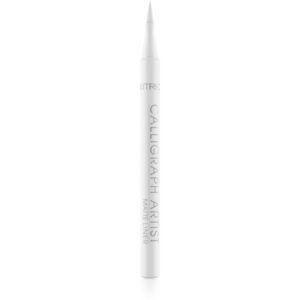 Catrice Calligraph Artist Matte tuș de ochi tip cariocă cu efect matifiant culoare 070 Snow White 1