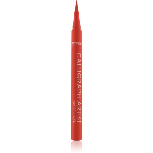 Catrice Calligraph Artist Matte tuș de ochi tip cariocă cu efect matifiant culoare 080 Bloody Mary 1