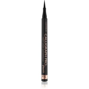 Catrice Calligraph Pro Precise 24h Matt dermatograf rezistent la apă culoare 010 Intense Black Waterproof 1