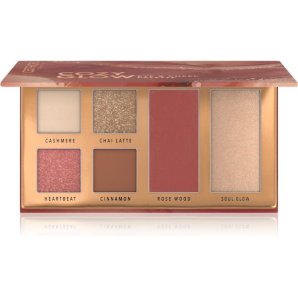 Catrice Cozy Glow paletă pentru față și ochi 10 g-ro