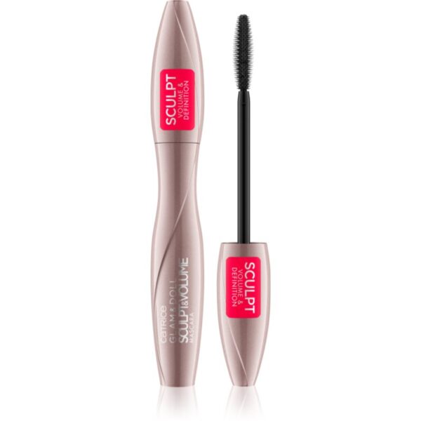 Catrice Glam & Doll Sculpt & Volume mascara pentru volum si definirea genelor culoare 010 Black 9