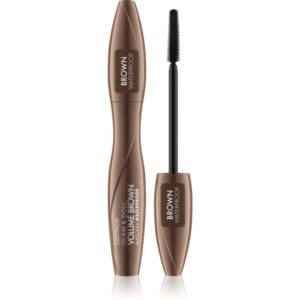 Catrice Glam & Doll Volume Brown mascara rezistent la apa pentru alungire