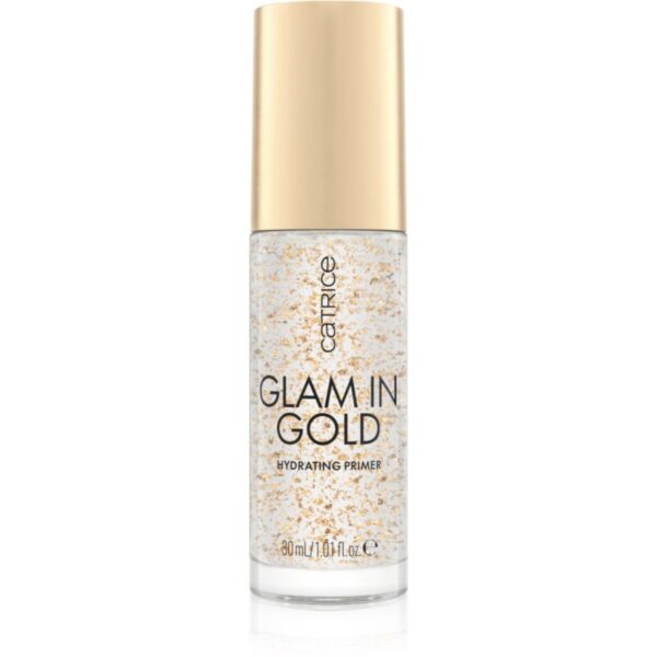Catrice Glam In Gold Hydrating Primer baza hidratantă de machiaj cu aur de 24 de karate culoare 010 Oh My Goldness 30 ml-Țena