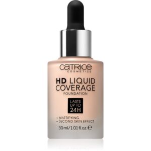 Catrice HD Liquid Coverage make up culoare 002 Porcelain Beige 30 ml-Țena