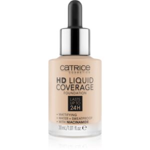 Catrice HD Liquid Coverage make up culoare 010 Light Beige 30 ml-Țena