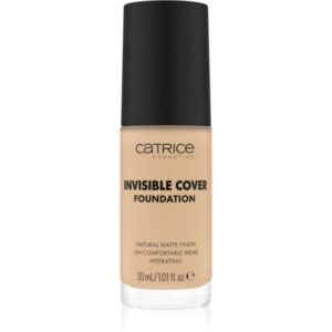 Catrice Invisible Cover Foundation makeup lichid cu efect matifiant culoare 005W 30 ml-ro