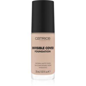 Catrice Invisible Cover Foundation makeup lichid cu efect matifiant culoare 007C 30 ml-Țena