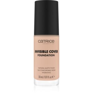 Catrice Invisible Cover Foundation makeup lichid cu efect matifiant culoare 012C 30 ml-ro
