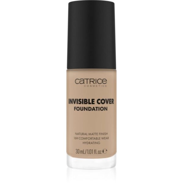 Catrice Invisible Cover Foundation makeup lichid cu efect matifiant culoare 017N 30 ml-ro