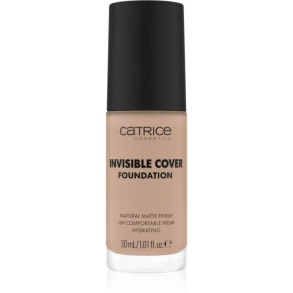 Catrice Invisible Cover Foundation makeup lichid cu efect matifiant culoare 020N 30 ml-ro