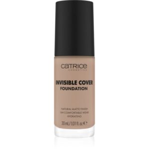 Catrice Invisible Cover Foundation makeup lichid cu efect matifiant culoare 025N 30 ml-ro