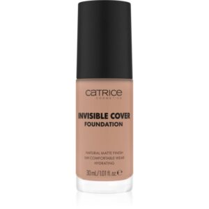 Catrice Invisible Cover Foundation makeup lichid cu efect matifiant culoare 035C 30 ml-Țena