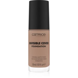 Catrice Invisible Cover Foundation makeup lichid cu efect matifiant culoare 040N 30 ml-Țena