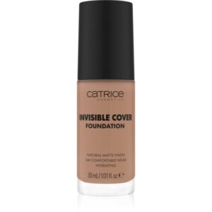 Catrice Invisible Cover Foundation makeup lichid cu efect matifiant culoare 042C 30 ml-Țena