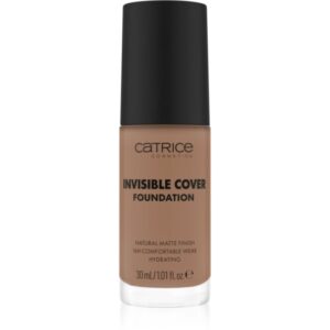 Catrice Invisible Cover Foundation makeup lichid cu efect matifiant culoare 047W 30 ml-Țena